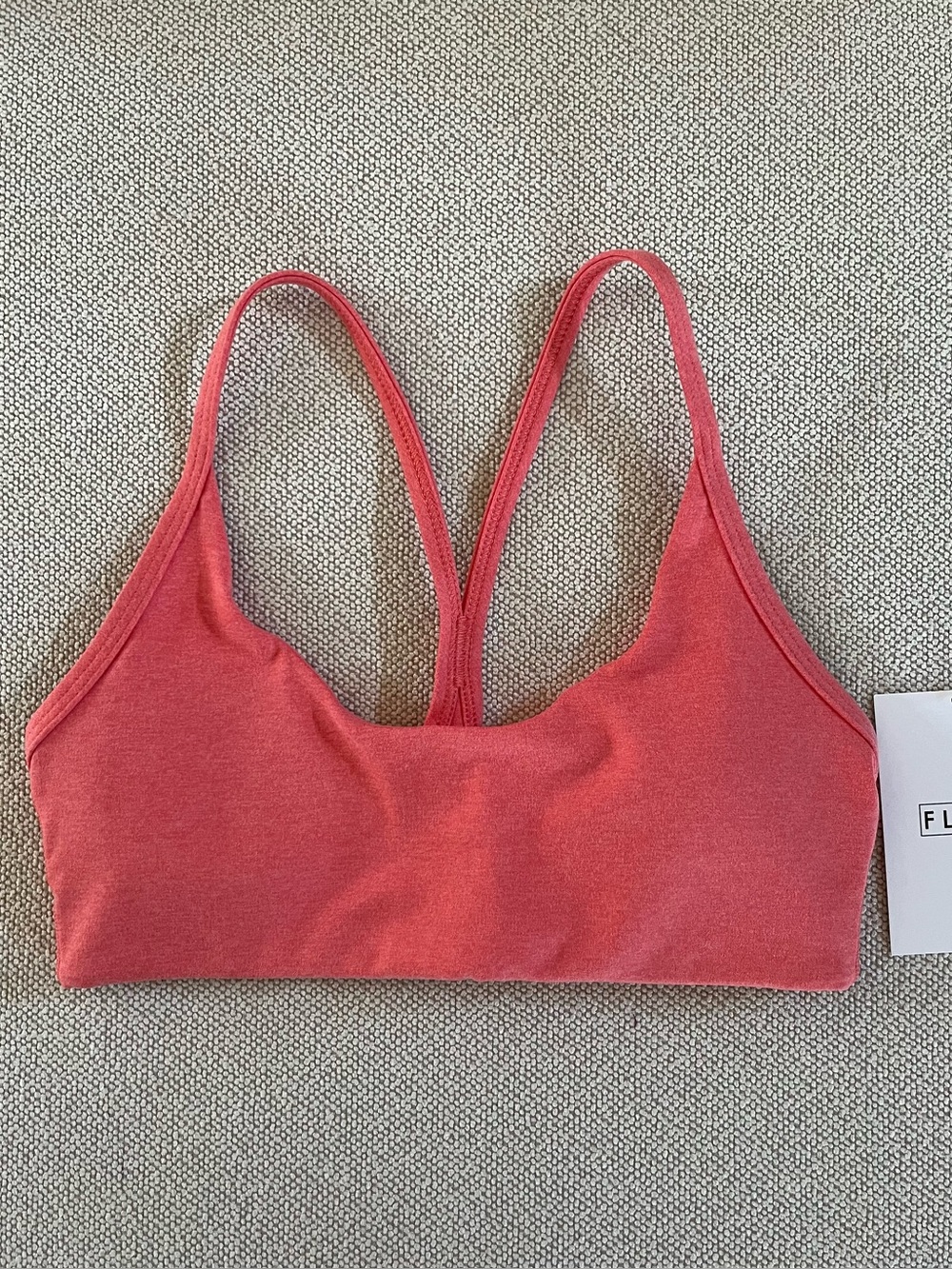 Fleo Coral / Pink Seamless Sports Bra New Size Small /Lila